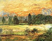 Camille Pissarro, Sunsets